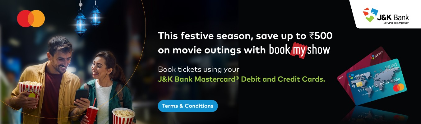 This festive season save upto Rs500 on movie outing with BookMyShow