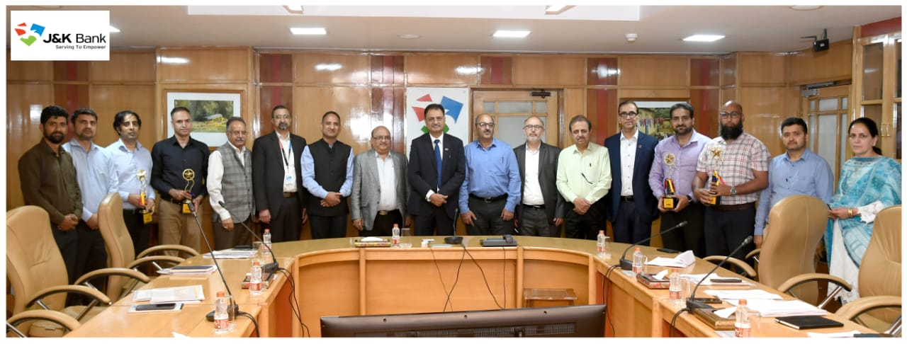 J&K Bank sweeps Cyber Security Awards at IBA CISO Summit & Citations – 2025  Wins in all four categories among Private Sector (Medium Size) Banks