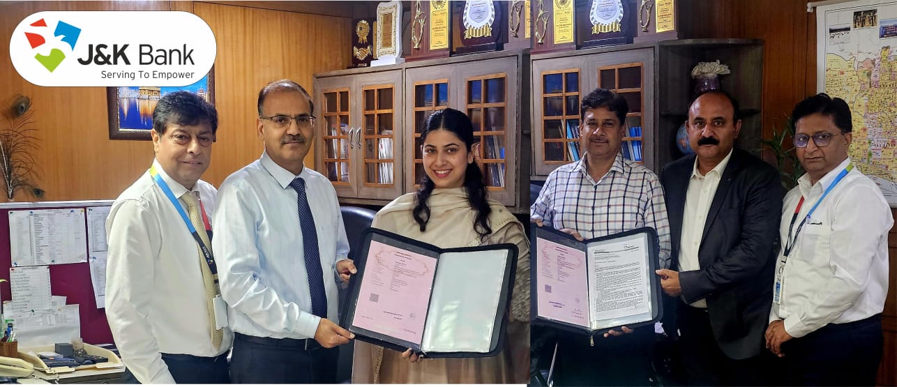 J&K Bank ties up with two Tricity builders in Mohali