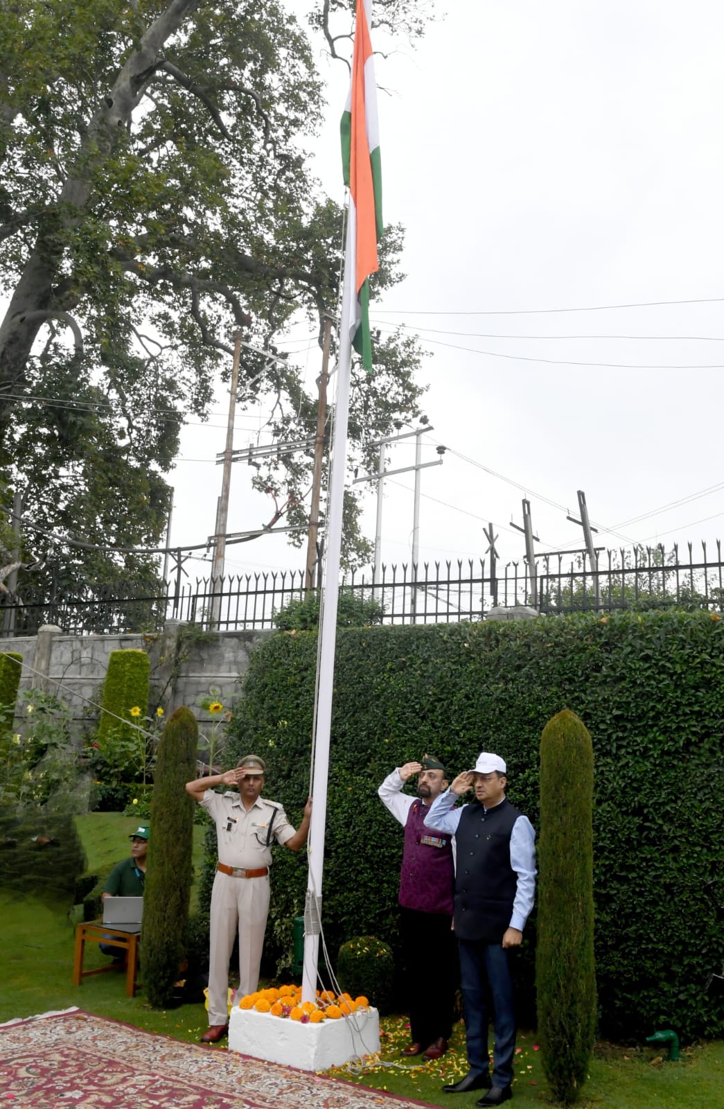 J&K Bank today celebrated the 79th Independence Day of the nation with patriotic fervour