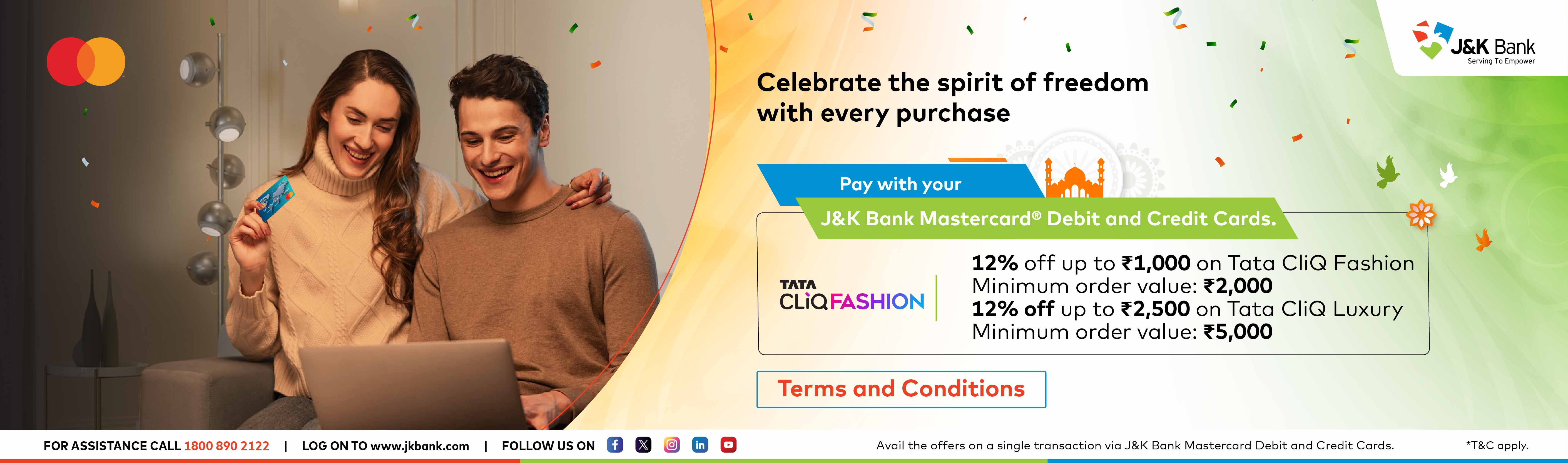 Tata Cliq Web banner