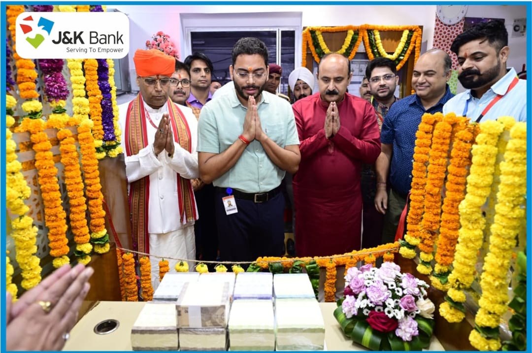 J&K Bank Sets Up Special Counter at Shri Mata Vaishno Devi Bhawan…