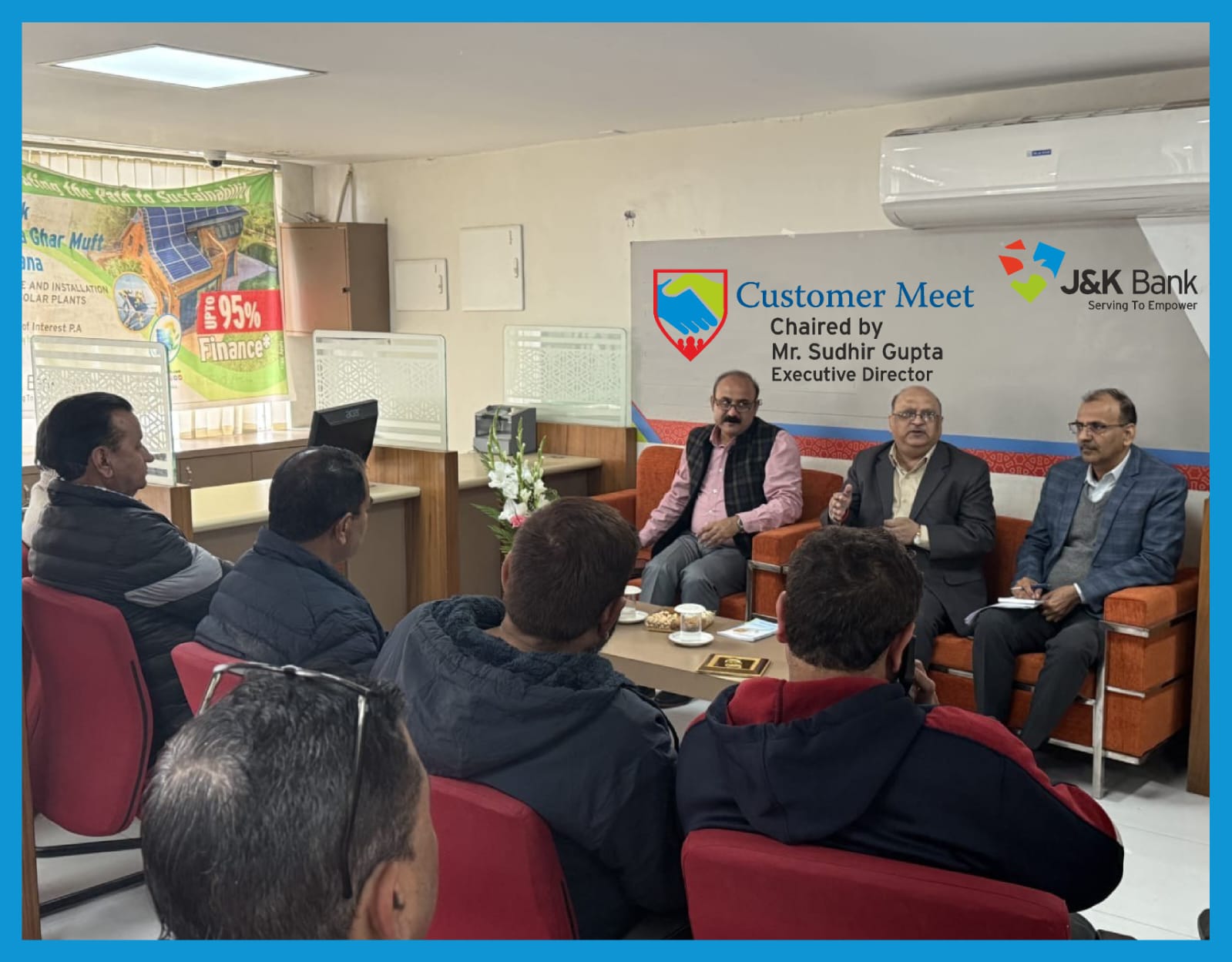 J&K Bank holds Customer Meet at Dharamshala  Direct interaction wi…