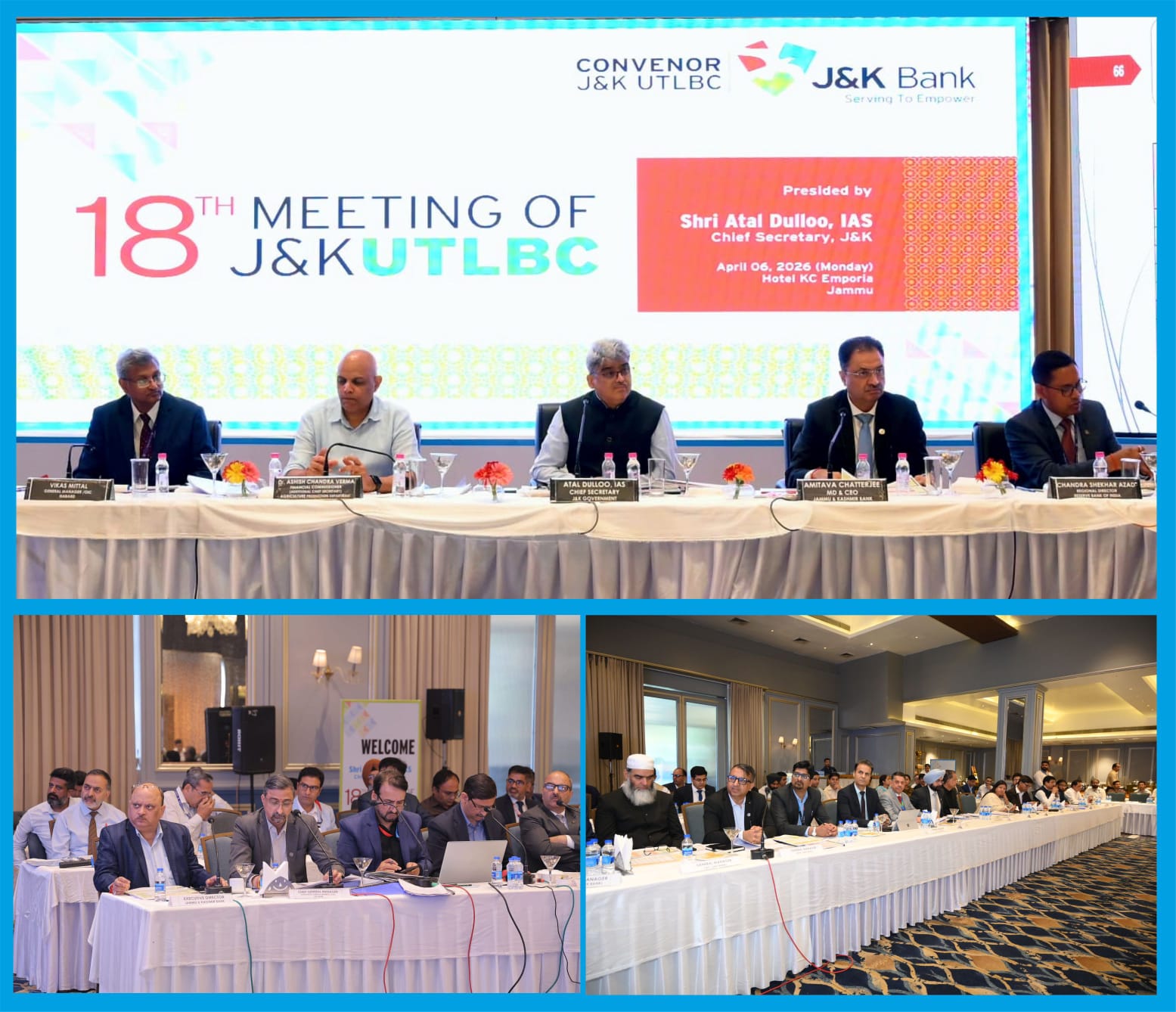 Chief Secretary chairs 18th Meeting of UTLBC Pitches for achieving ta… Chief Secretary chairs 18th Meeting of UTLBC Pitches for achieving ta…