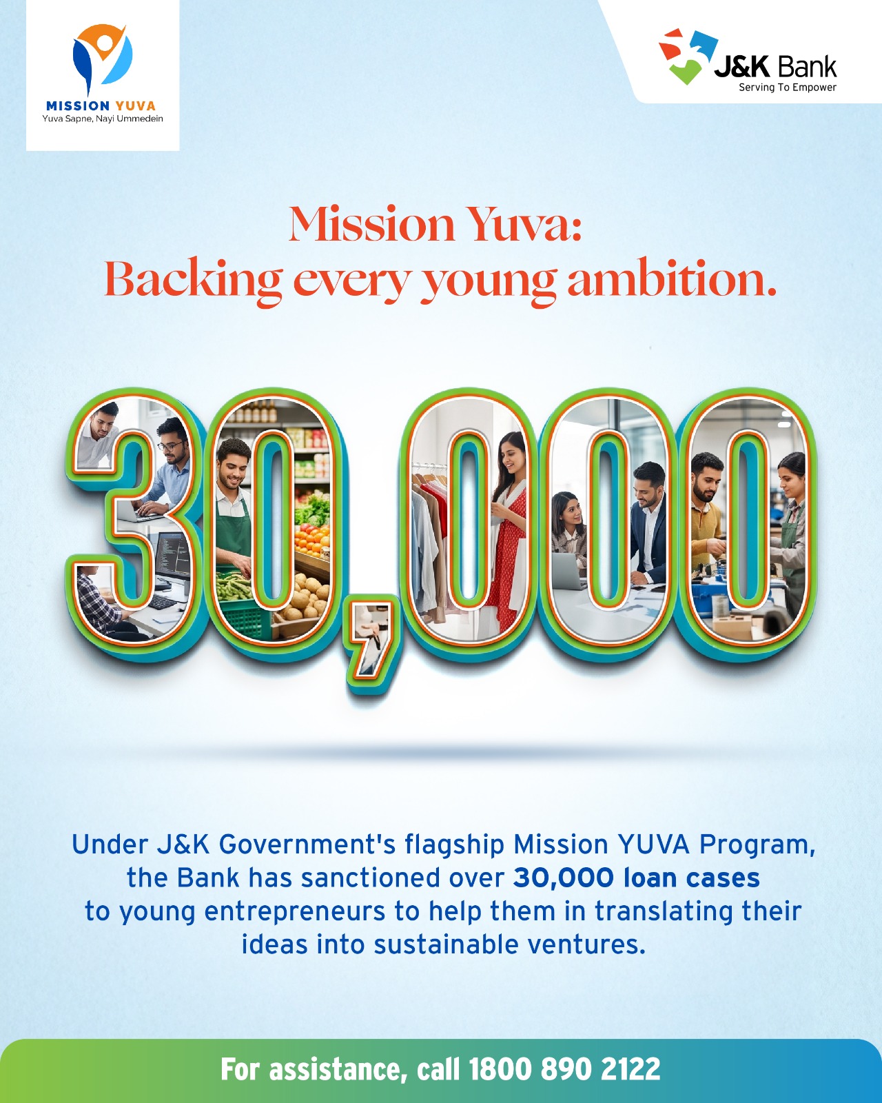 J&K Bank powers Mission YUVA with over 30000 youth loan sanctions