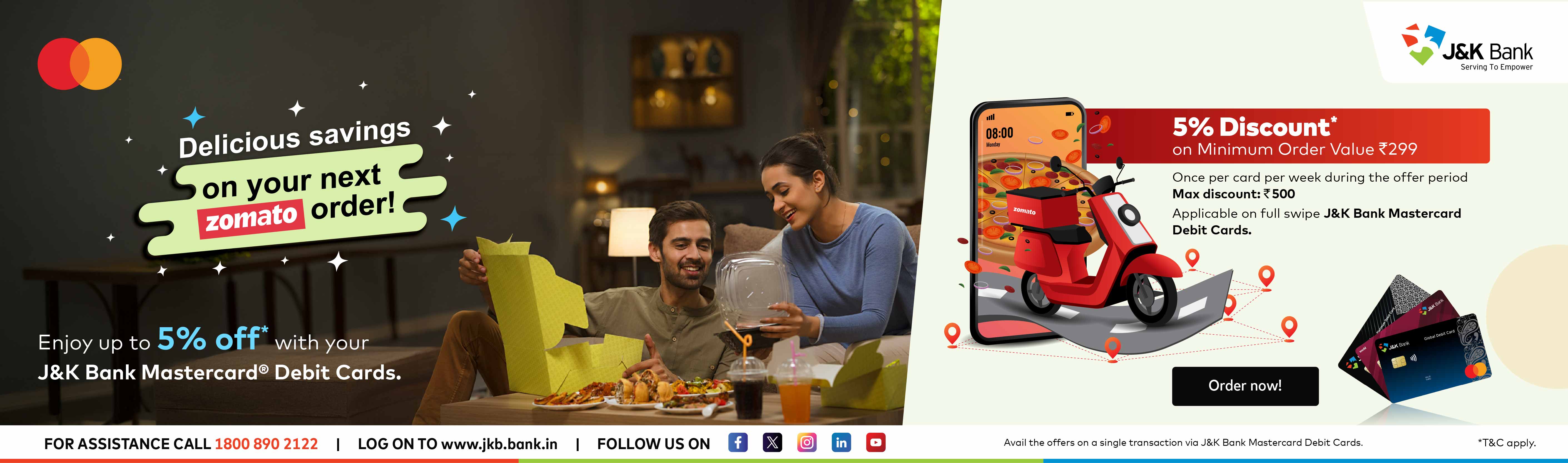 Zomato Campaign web banner Zomato Campaign web banner